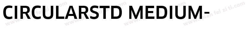 CIRCULARSTD MEDIUM字体转换